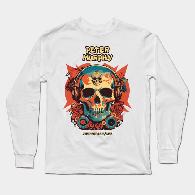 peter murphy Long Sleeve T-Shirt by Retro Project